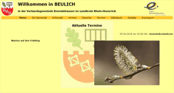 Desktop Screenshot of beulich.info