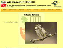 Tablet Screenshot of beulich.info